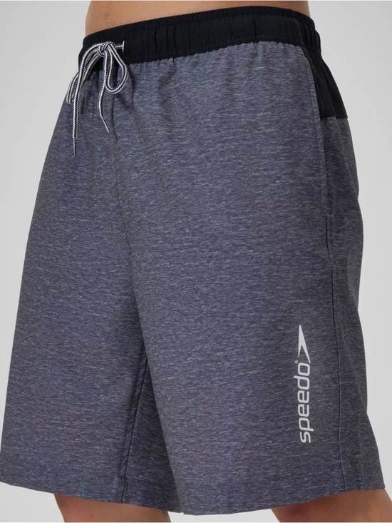 Speedo Other - Speedo Men's Heather Gray Athletic Swim/Training Shorts Size Small